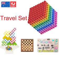 Travel Set 1000pc Magnetic Magic Balls Montessori Busy Board Chess Balance Block