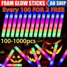 102-1020 LED Foam Sticks RGB Thunder Wand Glow Sticks Flashing Light Rave Party