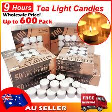 9 Hours Tealight Candle Tea Light Candles Tealights Home Decor Party Unscented