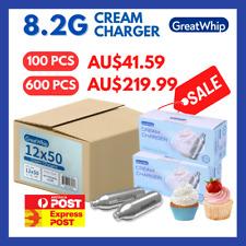 100 600 WHIPPED CREAM CHARGERS - SALES - GREATWHIP PURE CLEAN BEST PRICE!!