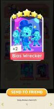 Monopoly Go - 5 Star Sticker / card - Set #16 - Bias Wrecker